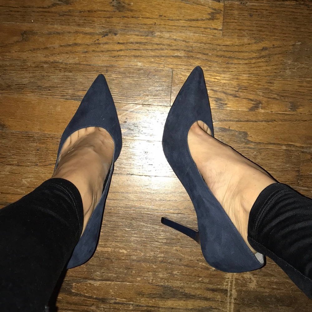 🦋Worthington blue pumps